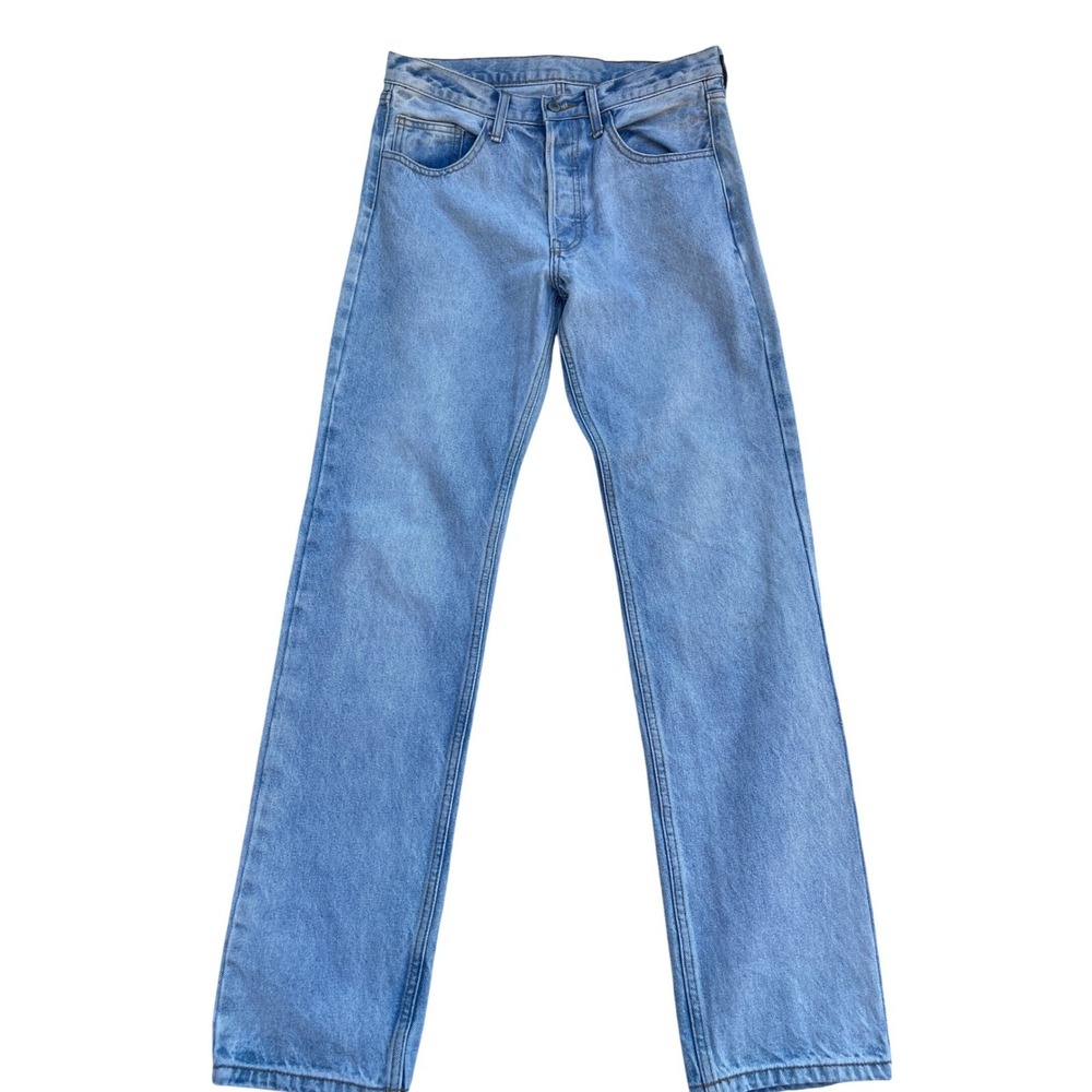Brandy Melville J. Galt Womens Size‎ Medium Light Wash Denim Jeans Button Fly